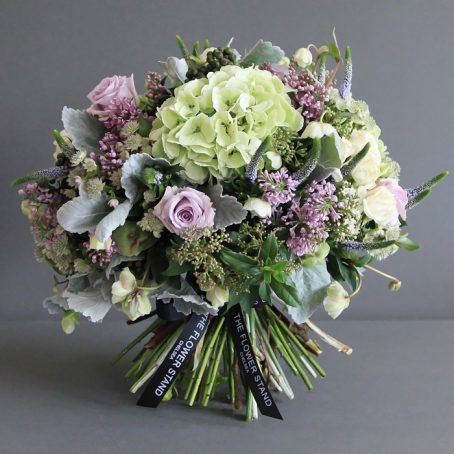 luxury hydrangea and lilac bouquet